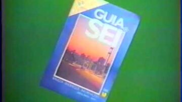 GPS de antigamente: guia telefônico com mapa da cidade